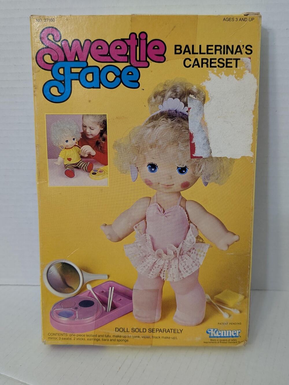 1989 Kenner Sweetie Face Ballerina's in Package